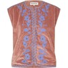 LOLLYS LAUNDRY VEST, BIN DUSTY ROSE