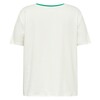 GOSSIA T-SHIRT, BAS CREME DIAMOND GREEN