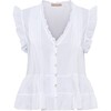 MARTA TOP, TC68181 WHITE