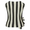 GOSSIA BLUSE, SAGARA SAND BLACK STRIPES