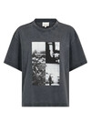 GOSSIA T-SHIRT, MAGGIE BLACK WASHED