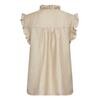 CO' COUTURE TOP, TASSY FRILL BISQUI