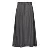 CO' COUTURE NEDERDEL, ANYA PLEAT MID GREY