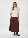 NEO NOIR NEDERDEL, YARA POPLIN BURGUNDY