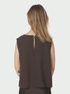 NEO NOIR TOP, SVETLANA DARK BROWN