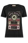 MOS MOSH T-SHIRT, ABNEY BLACK