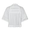 NEO NOIR BLUSE. SIAMA VOILE HVID