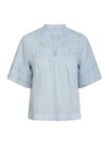 NEO NOIR BLUSE, SIAMA VOILE LIGHT BLUE