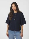 NEO NOIR STRIK CARDIGAN, BENUTA NAVY