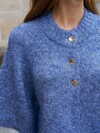 NEO NOIR CARDIGAN, BENUTA FLUFFY SMOKE BLUE