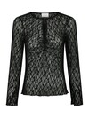 NEO NOIR BLUSE, MATRIA LACE BLACK