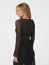 NEO NOIR BLUSE, MATRIA LACE BLACK