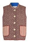 LOLLYS LAUNDRY VEST, CAIRO 74 FLOWER PRINT