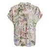 BLACK COLOUR BLUSE, ZENNIA CHAMPAGNE FLOWER