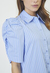 CO' COUTURE SKJORTE KJOLE, MICA STRIPE PALE BLUE