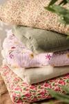 IB LAURSEN VATTÆPPE, 07927-00 QUILT ROSA M/BLOMST