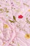 IB LAURSEN VATTÆPPE, 07927-00 QUILT ROSA M/BLOMST