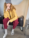BLACK COLOUR SKJORTE, MALONE MUSTARD