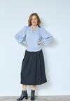 CO' COUTURE BLUSE, KESI PALE BLUE