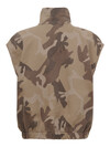 MARTA VEST, 68670 SILVER BEIGE CAMO