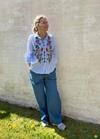 AMAZE CPH BLUSE, BELLA EMBROIDERY