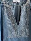 AMAZE CPH BLUSE, GWEN EMBROIDERY
