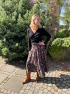 LOLLYS LAUNDRY NEDERDEL, MORNING MIDI FLOWER PRINT