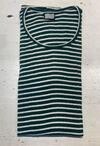 NØRGAARD PÅ STRØGET T-SHIRT, 101 BOTTLE GREEN/ECRU