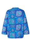LOLLYS LAUNDRY JAKKE, LILY QUILTED BLUE