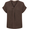 MARTA BLUSE, 86520 MOCCA