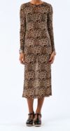 LOLLYS LAUNDRY KJOLE, LOGAN LEOPARD