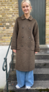 MOS MOSH FRAKKE, LUCCA BARKLEY WOOL BRUN