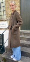 MOS MOSH FRAKKE, LUCCA BARKLEY WOOL BRUN