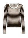GOSSIA BLUSE, ELMA SAND/BLACK