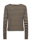 GOSSIA BLUSE, ELMA SAND/BLACK