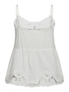 CO'COUTURE TOP, ASTOR SINGLET WHITE