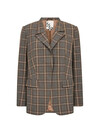 GOSSIA BLAZER, ELLI BROWN CHECKS