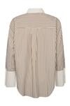 CO' COUTURE SKJORTE, AVARA BONE/BROWN