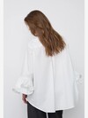 CO' COUTURE SKJORTE, HALEN FLARE WHITE