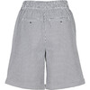 BASIC APPAREL SHORTS, ASTA BLÅ STRIB