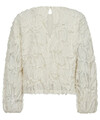 CO´ COUTURE BLUSE, SHANIA FLUFFY OFF WHITE