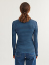 BASIC APPAREL TEE, LUDMILLA 795 COPEN BLUE/SKY