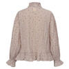 GOSSIA BLUSE, NAZLI LULLO ROSE BLACK DOTS