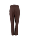 BLACK COLOUR BUKS, BEATE CIGARETTE PANT - COFFEE