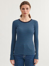 BASIC APPAREL TEE, LUDMILLA 795 COPEN BLUE/SKY