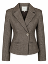 NEO NOIR BLAZER, VALIA HERRINGBONE