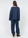 LOLLYS LAUNDRY SWEATSHIRT, DEMI DARK BLUE
