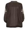 GOSSIA BLUSE, NOURA BROWN-CREME