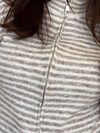 MARTA STRIK CARDIGAN, 9586 BEIGE