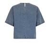 CO' COUTURE BLUSE, LOVA DENIM BLUE